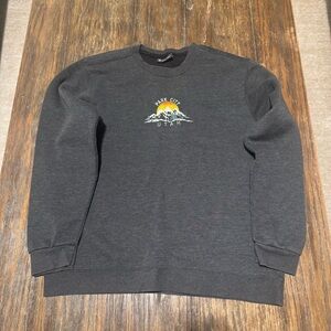 Park City Utah Embroidered Sweatshirt – Charcoal Gray – Size M